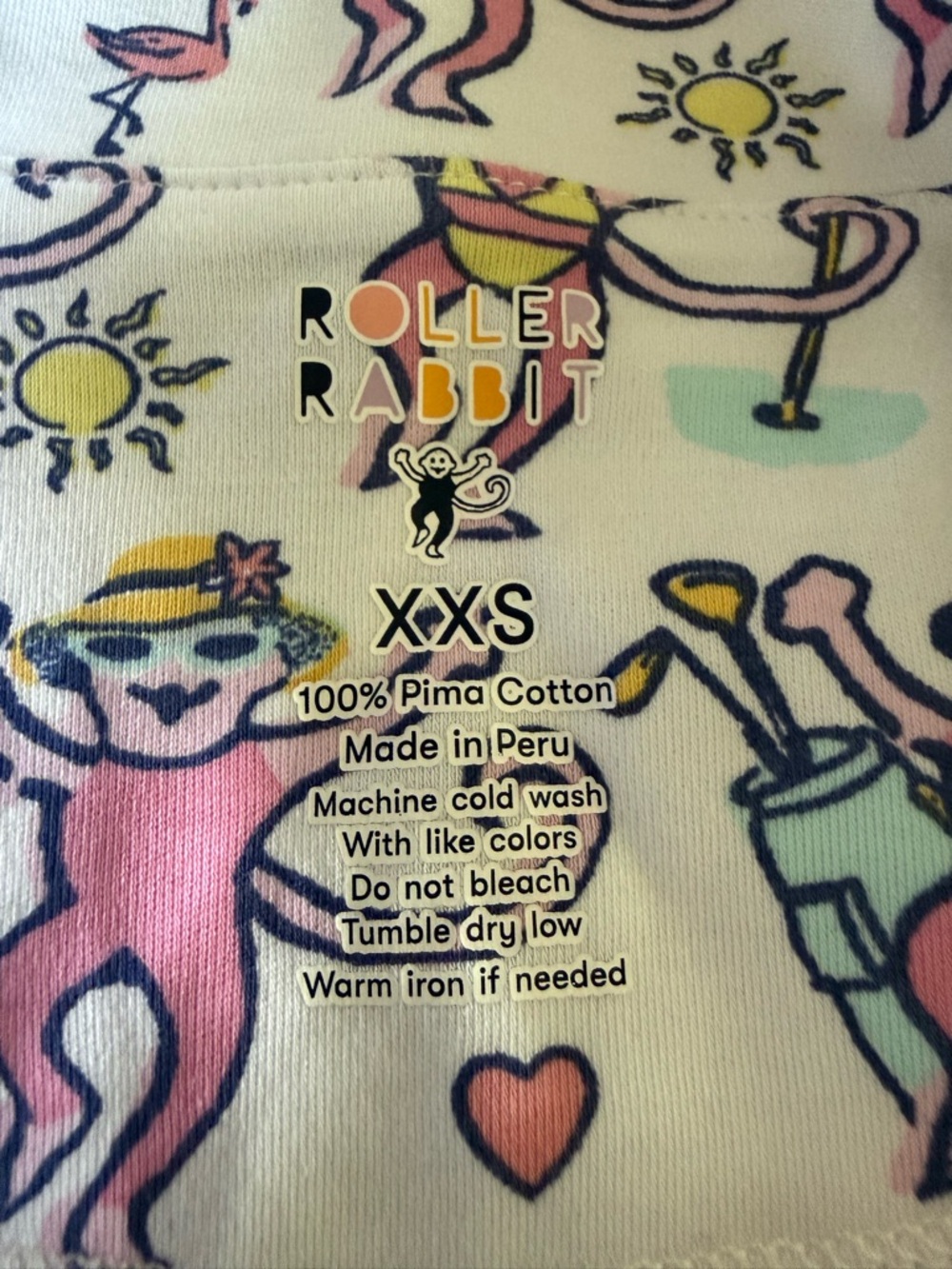 Roller Rabbit Pastel Multi Animal & Sun Print Set
